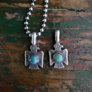 Pendant- Mini Thunderbird with Stone