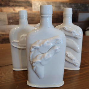 Flask- Western All the Clay Horses