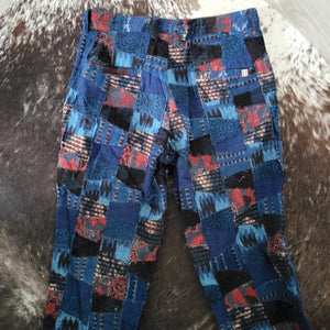 Trouser- Men's Indigo Patchwork