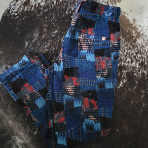 Trouser- Men's Indigo Patchwork