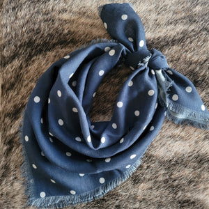 Bandana- Dotty (denim)