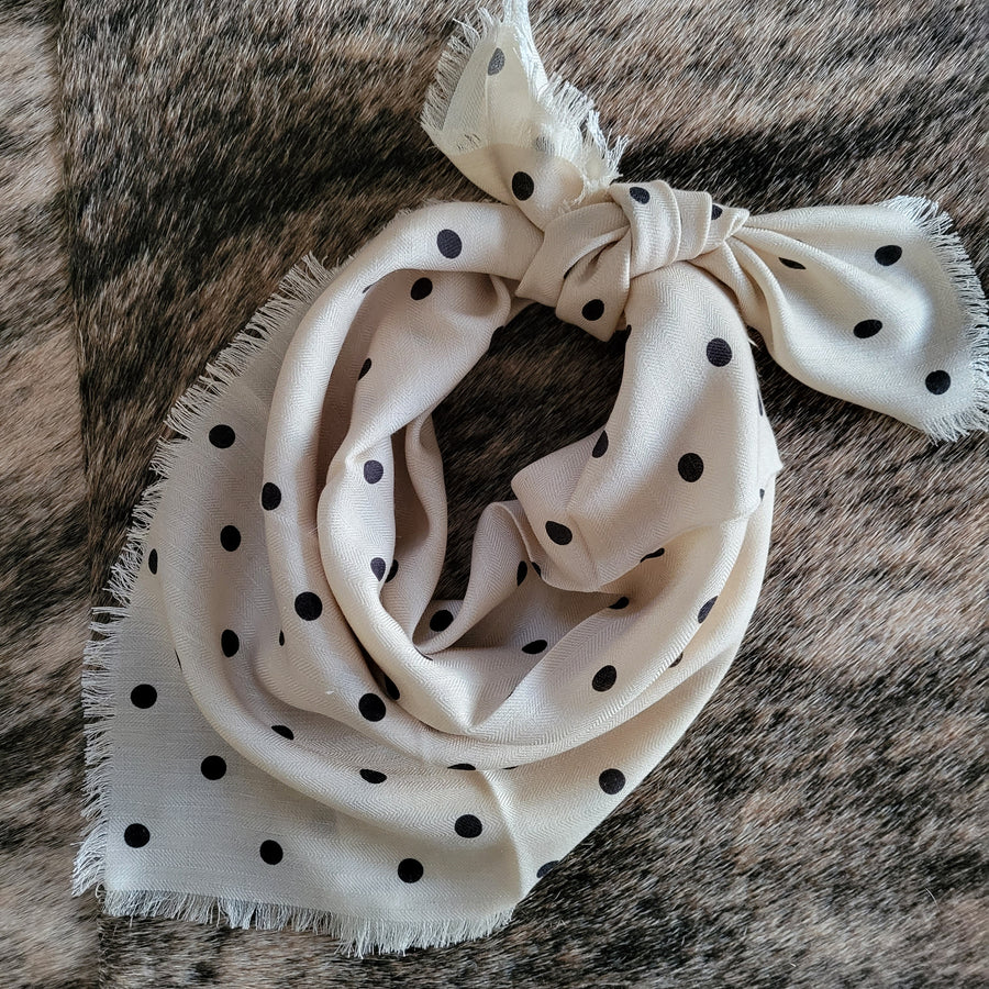 Bandana- Dotty (denim)