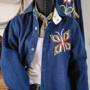 Duster- Chainstitched Denim (sz.M)