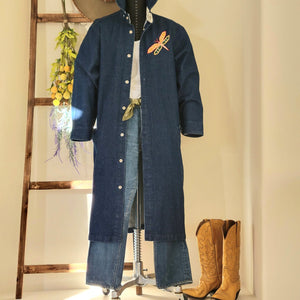Duster- Chainstitched Denim (sz.S)