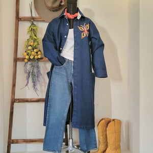 Duster- Chainstitched Denim (sz.M)