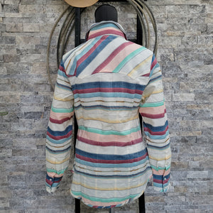 Shirt- Women's Serape Stripe Western