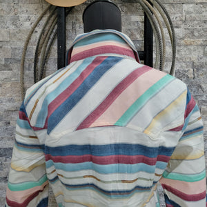Shirt- Women's Serape Stripe Western