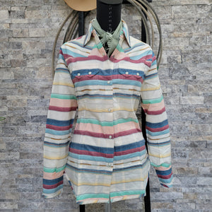 Shirt- Women's Serape Stripe Western