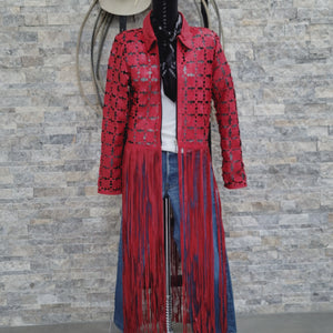 Jacket- Women's Flower Whip (red)