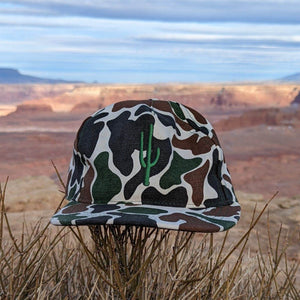 Ball Cap- Camo Cactus