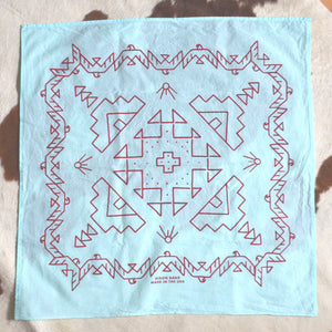 Bandana- Thunderbird Turquoise