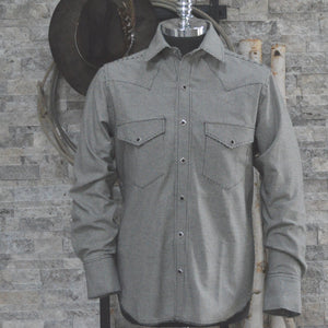 The Stockman- Men's Houndstooth Western Shirt