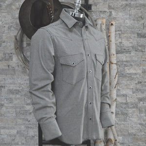 The Stockman- Men's Houndstooth Western Shirt