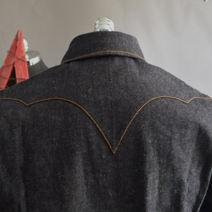 Highwayman- Men's Selvedge Denim Western Shirt