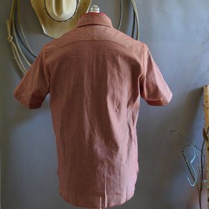 Highwayman- Men's Short Sleeve Chambray Shirt