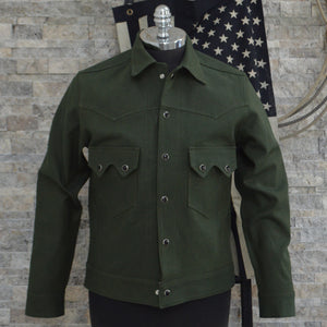 Jack Of Diamonds- Men's Juniper Selvedge Denim Jacket
