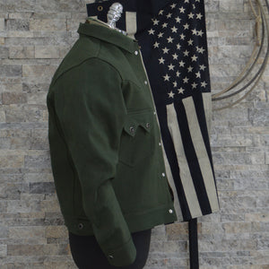 Jack Of Diamonds- Men's Juniper Selvedge Denim Jacket