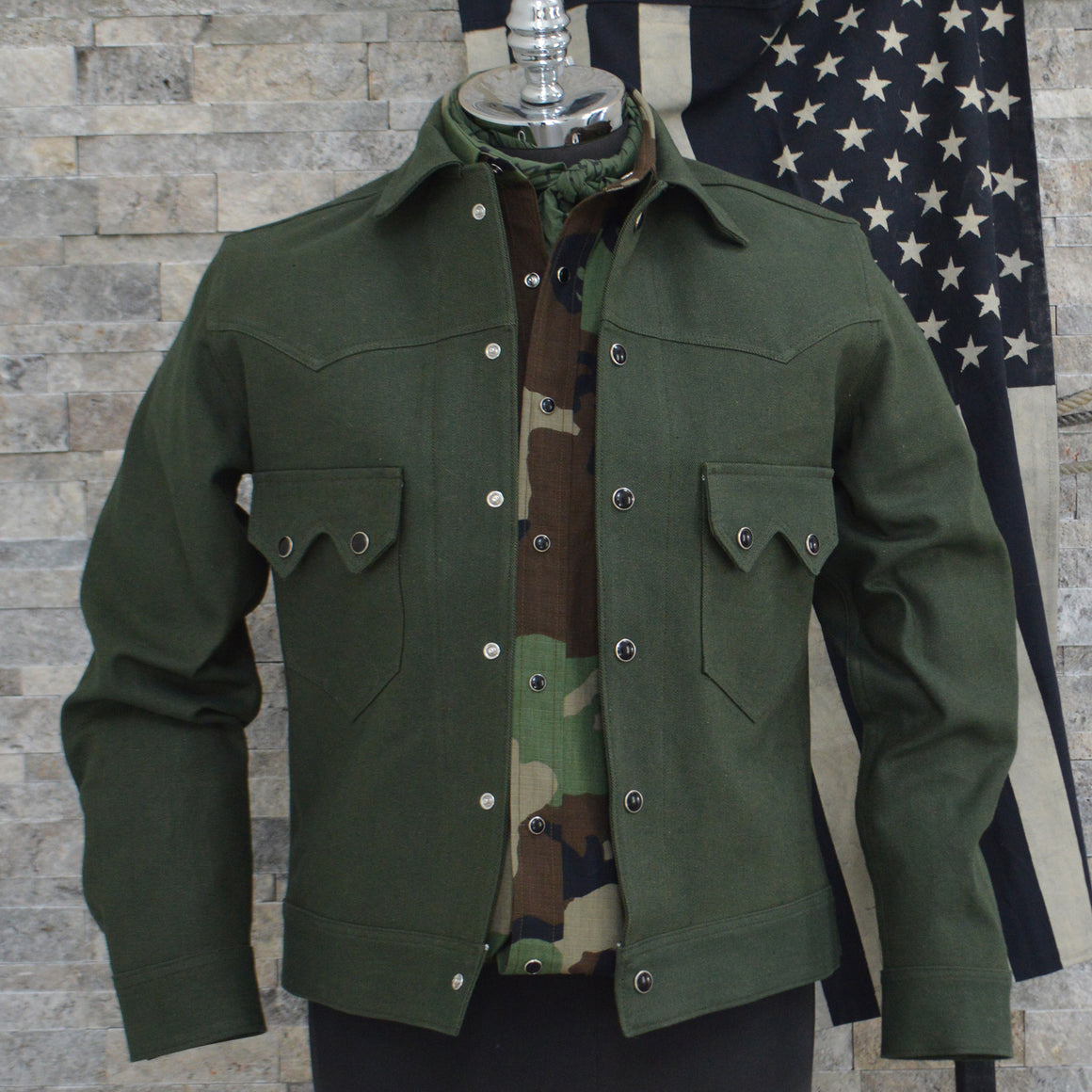 Jack Of Diamonds- Men's Juniper Selvedge Denim Jacket