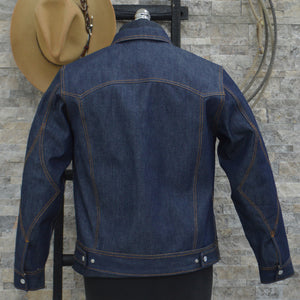 Jack Of Diamonds- Men's Indigo Selvedge Denim Jacket