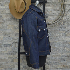 Jack Of Diamonds- Men's Indigo Selvedge Denim Jacket