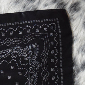 Bandana- The Western (Black)