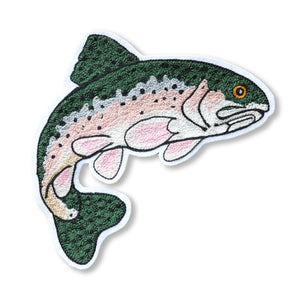 Chain Stitch Patch-Trout