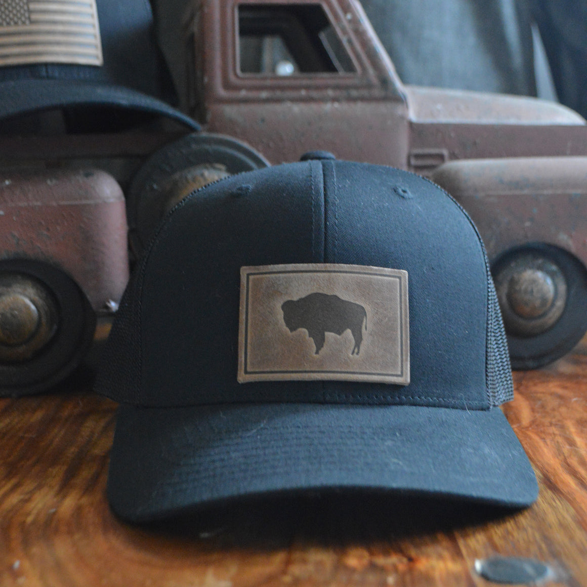 Ball Cap- Bison Patch