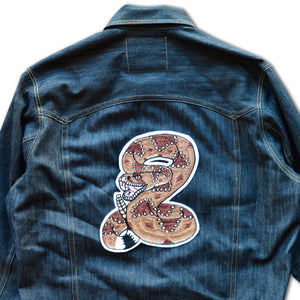 Chain Stitch Patch- Rattlesnake