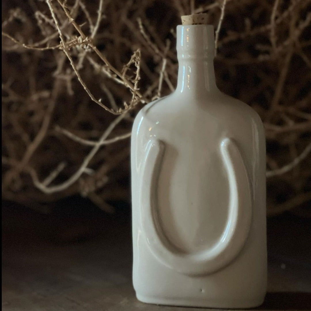 Flask- Western All the Clay Horses