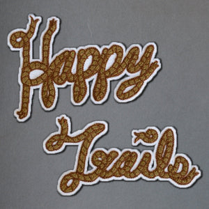 Chain Stitch Patch Set- HAPPY TRAILS